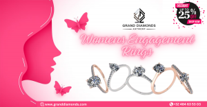 MAKE HER DREAM RING A REALITY: GRAND DIAMONDS' WOMEN'S DAY ENGAGEMENT RINGS SALE UP TO 25% OFF